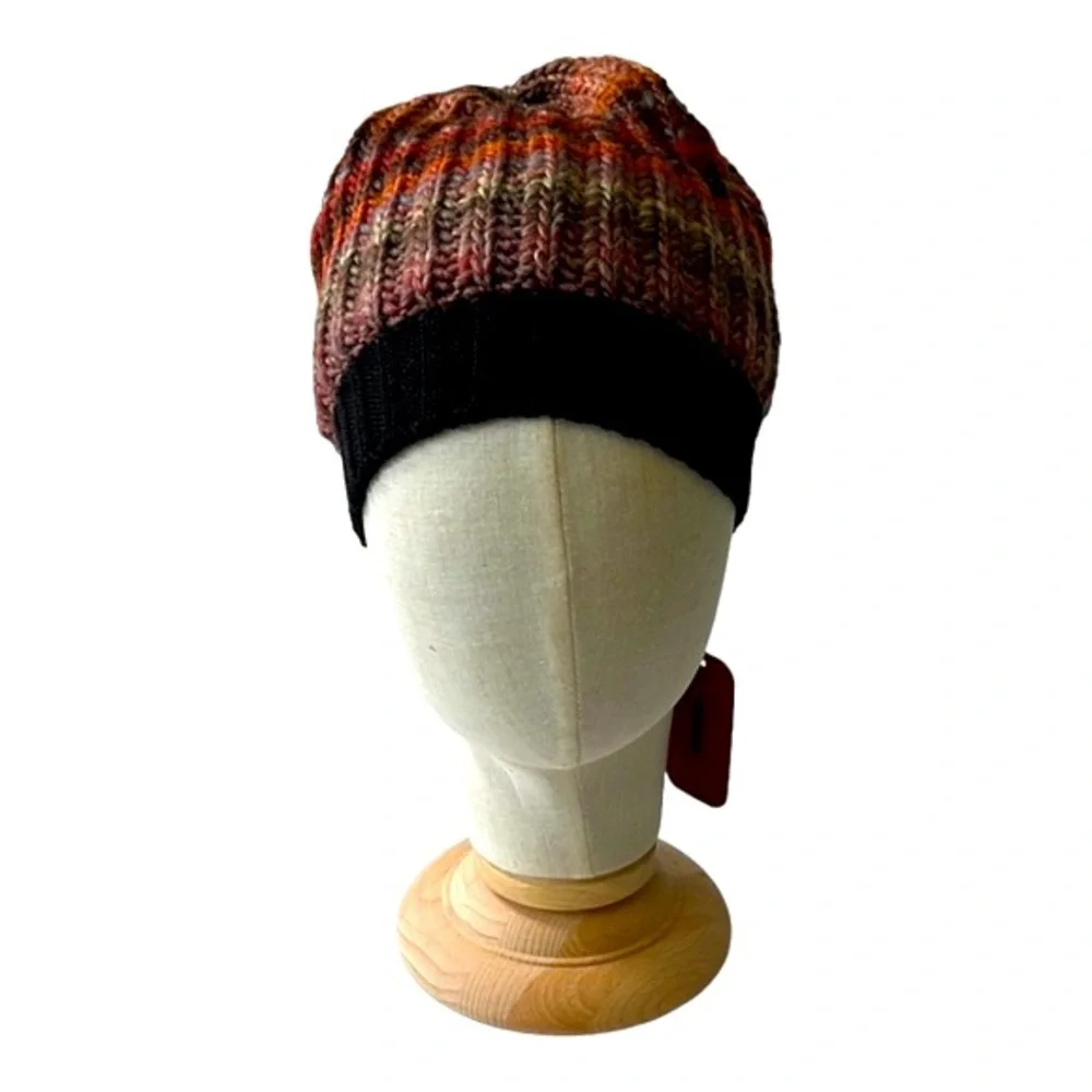 Missoni Multicolor Crochet-Knit Beanie, Red - Picture 4 of 16